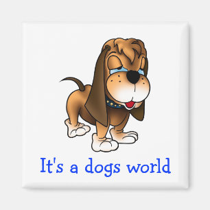 Basset Hound Puppy Dog Fridge Magnet Magneet