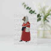 Basset Hound-rechter Briefkaart (Staand voorkant)