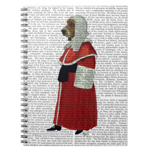 Basset Hound-rechter Notitieboek