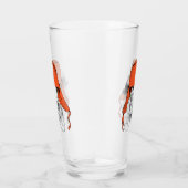 Basset Hound | Rood Ushanka-Pet Glas (Rechts)