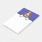 Basset Hound Schattigee Basset Hondenliefhebber ge Post-it® Notes (Schuin)