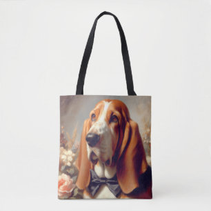 Basset Hound Schilderen Draagtas