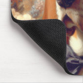  Basset Hound Schilderen Muismat (Hoek)