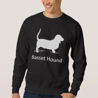 Basset Hound Silhouette Trui