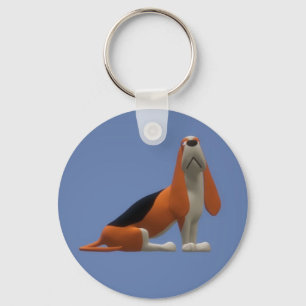 Basset Hound Sleutelhanger