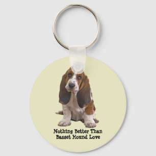 Basset Hound Sleutelhanger