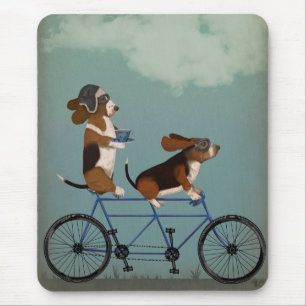 Basset Hound Tandem Muismat