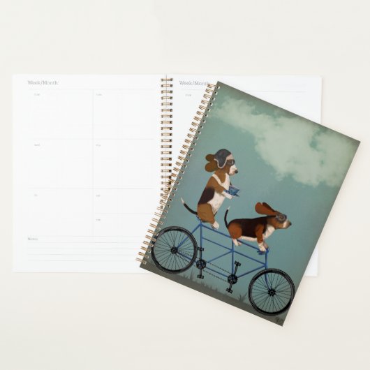 Basset Hound Tandem Planner (Display)