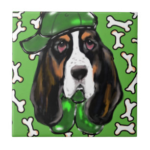 Basset Hound Tegeltje