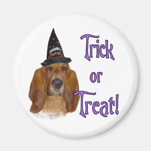 Basset Hound Trick Magneet