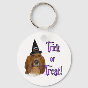 Basset Hound Trick Sleutelhanger