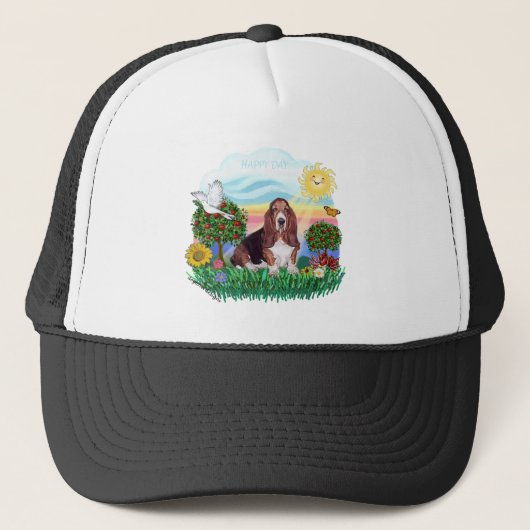 Basset Hound Trucker Pet (Voorkant)