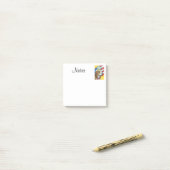 BASSET HOUND UNCLE SAM, DOG 3M Post-it® Notes (Sur un bureau)