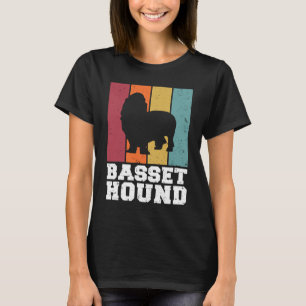 Basset Hound Vintage 1 T-shirt