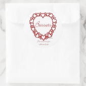 Basset Hound Ware Liefde - Sticker (Tas)