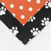 Basset Hound Witch Halloween Fleece Blanket (Hoek)