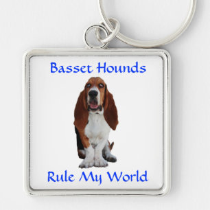 Basset Hounds Rule Mijn Sleutelhanger van de Premi