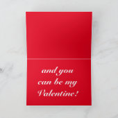 Basset hounds sur la drôle de carte de Saint Valen (Intérieur)