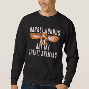 Basset Hounds zijn mijn spieren die vastzitten Trui