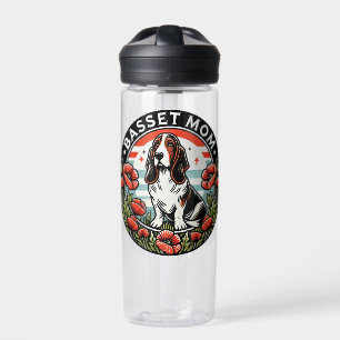 Basset Moeder Waterfles