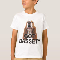 Basset obtenu ? T-shirt d'enfants d'hurlement