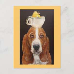 Bassett balancing act briefkaart