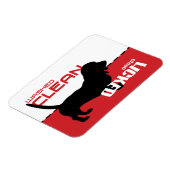 Bassett Hound Dog Lave-vaisselle Magnet - Laché Pr (Côté Gauche)