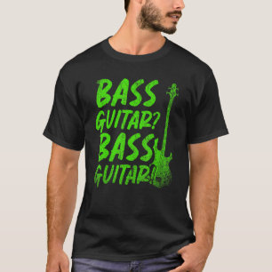 Bassgitaarspeler Rockmuzikant Bassgitarist Mu T-shirt