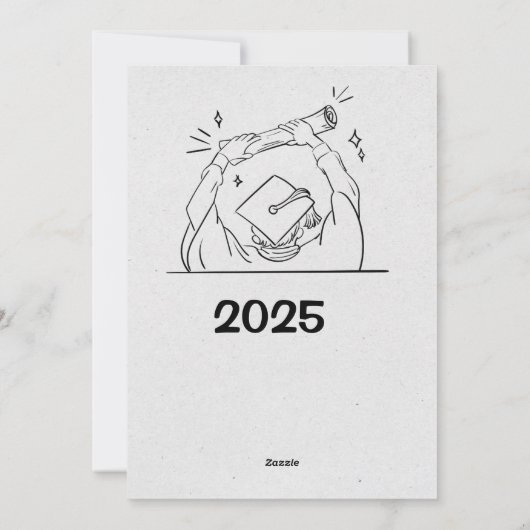 Bassh - Élégant Invitation personnalisé (Dos)