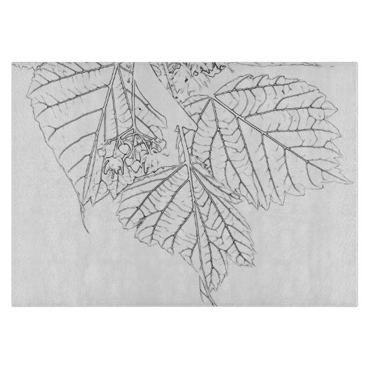 Basshoutwaren Snijplank (Voorkant)