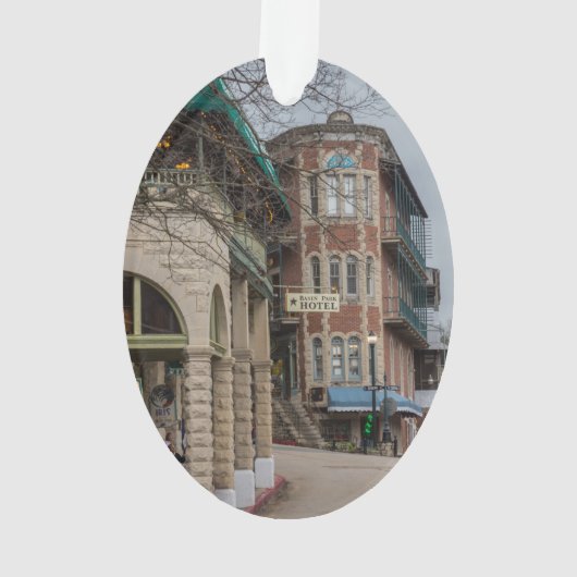 Bassin Park en Flatiron Flats Ornament (achterkant)