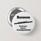 Basson Gift Ronde Button 5,7 Cm (Voorkant /achterkant)