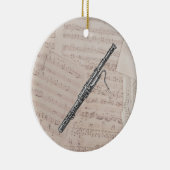 Basson Kerstfeestdag Ornament (Rechts)