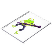 Bassoon Frog-laptop Notitieboek (Linkerzijde)