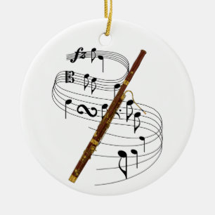 Bassoon Keramisch Ornament
