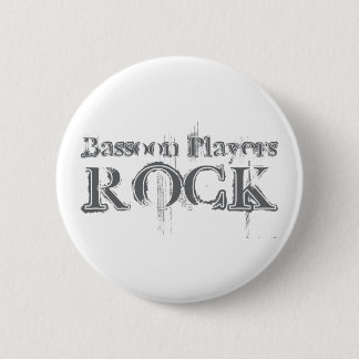 Bassoon Players Rock Ronde Button 5,7 Cm
