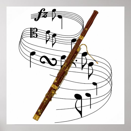 Bassoon Poster (Voorkant)