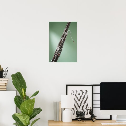 Bassoon Poster (Thuiskantoor)