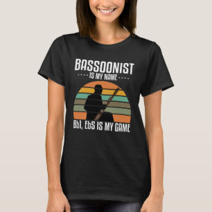 Bassoon Quote voor Bassoon Reed en Bassoonist 4 T-shirt