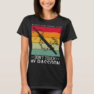 Bassoon Quote voor Bassoon Reed en Bassoonist 5 T-shirt