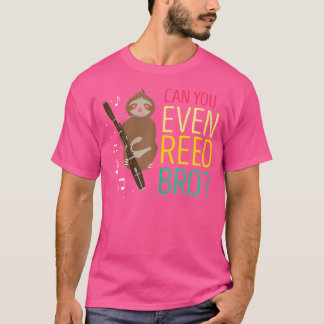 Bassoon Reed voor fagottist en fagottist T-shirt