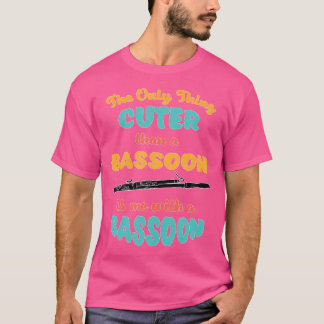Bassoon spelers zijn Schattige bij Bassoons Orches T-shirt