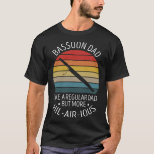 Bassoon Wind Instrument Quote voor Bassonist T-shirt