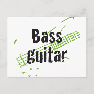 basspeler briefkaart