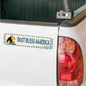 Bast Bless America bumper sticker (Op Truck)