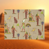 Bast, Osiris en Thoth Tissuepapier