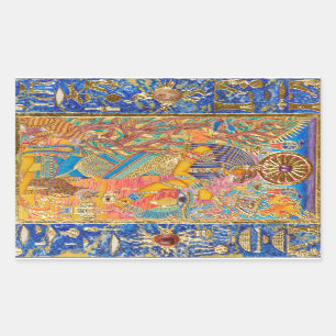 Bast Rechthoekige Sticker