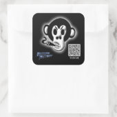 Bastard Factory Logo QR Code Stickers (Tas)