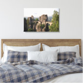 Bastei Bridge in Saksisch Zwitserland canvas Afdruk (Insitu (Slaapkamer))