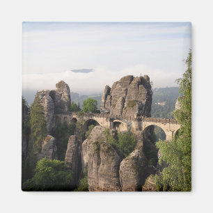 Bastei Bridge in Saxon Zwitserland magnet Magneet